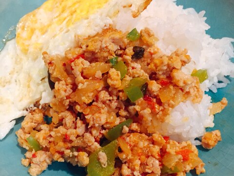 タイで食べた味を再現！おうちcafe☆ガパオライス